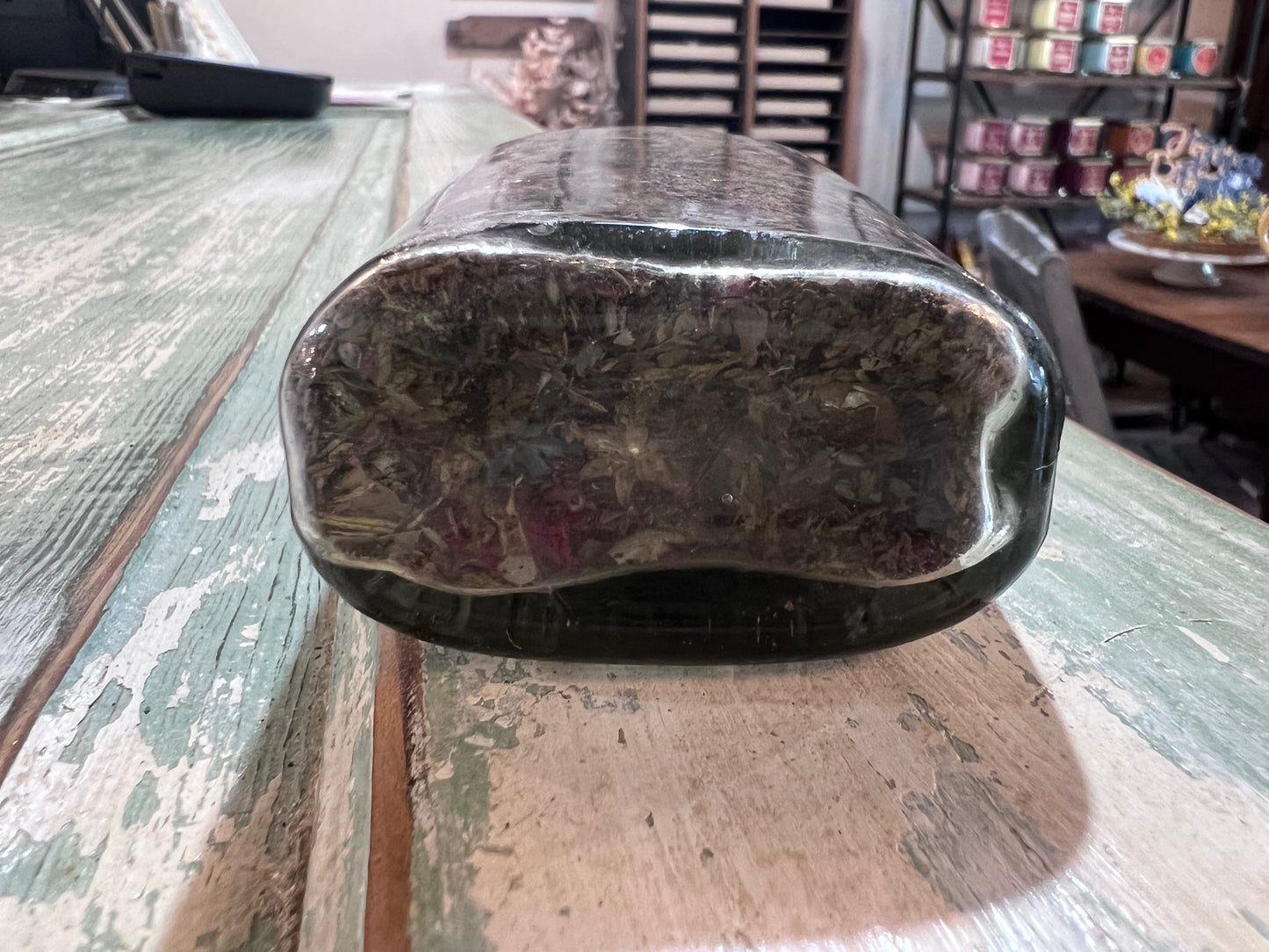 Clear Glass Flask Bottle Warranted