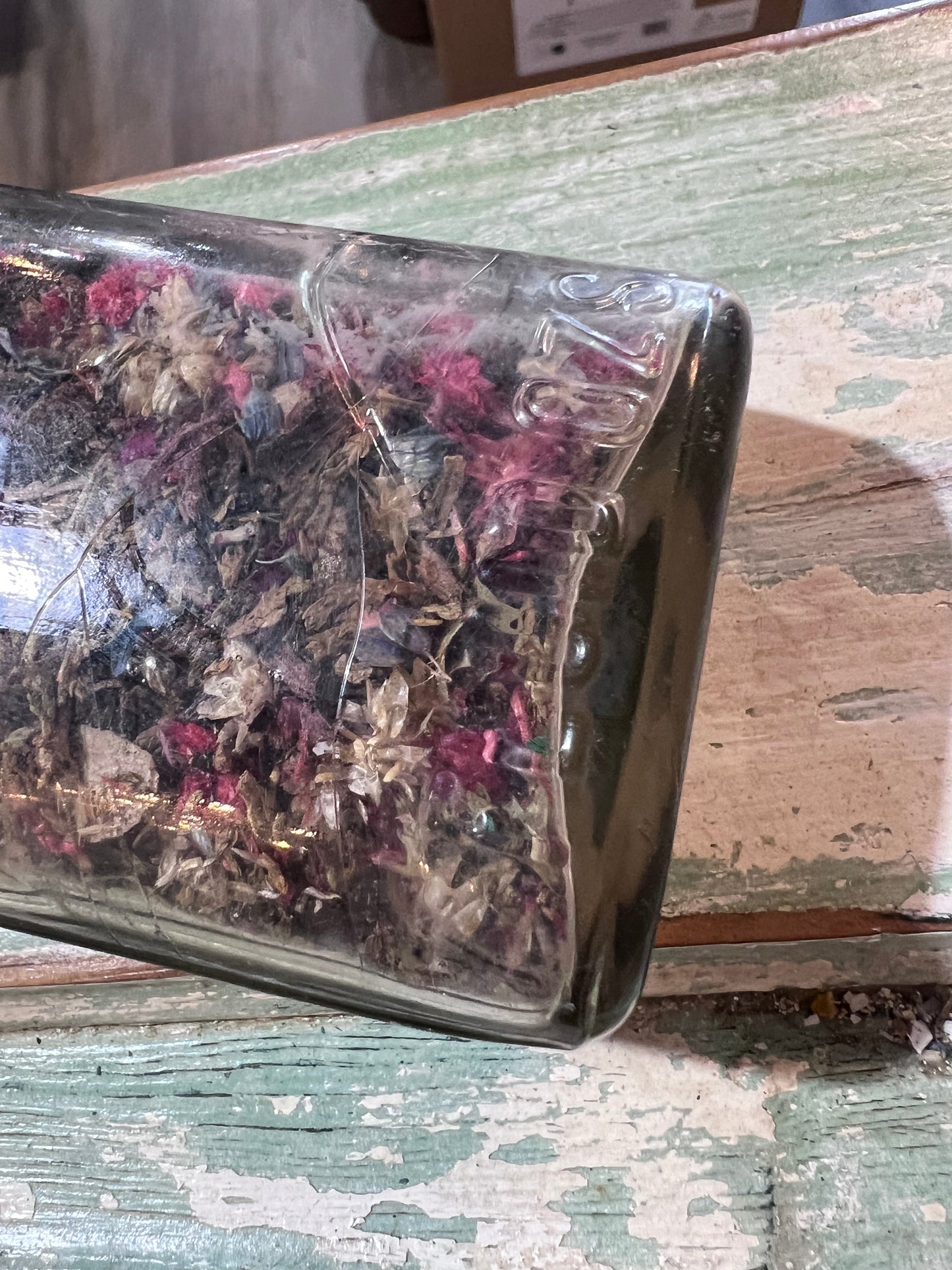 Clear Glass Flask Bottle Warranted