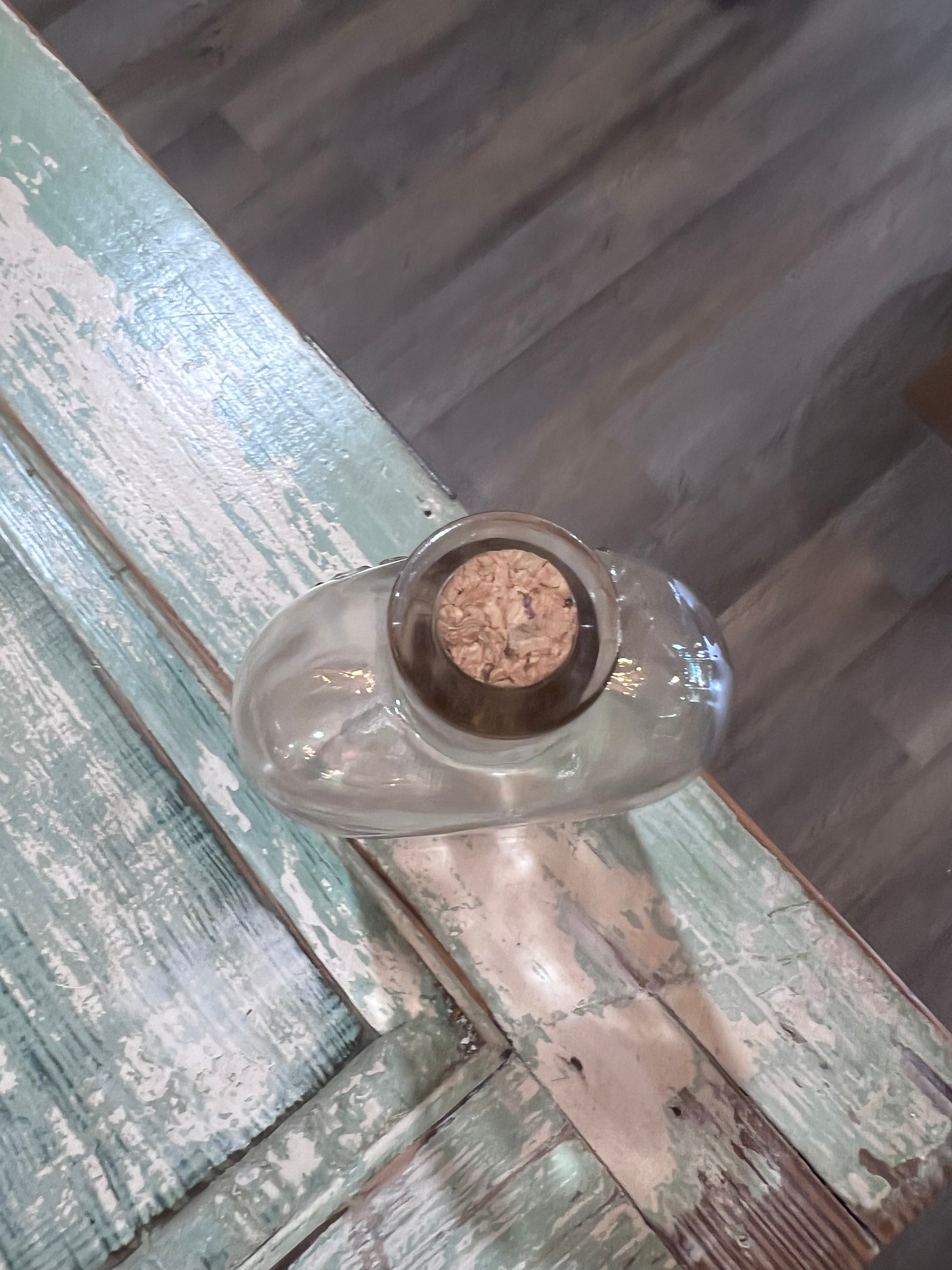 Clear Glass Lydia E Pinkhams Medicine Bottle 14.5oz