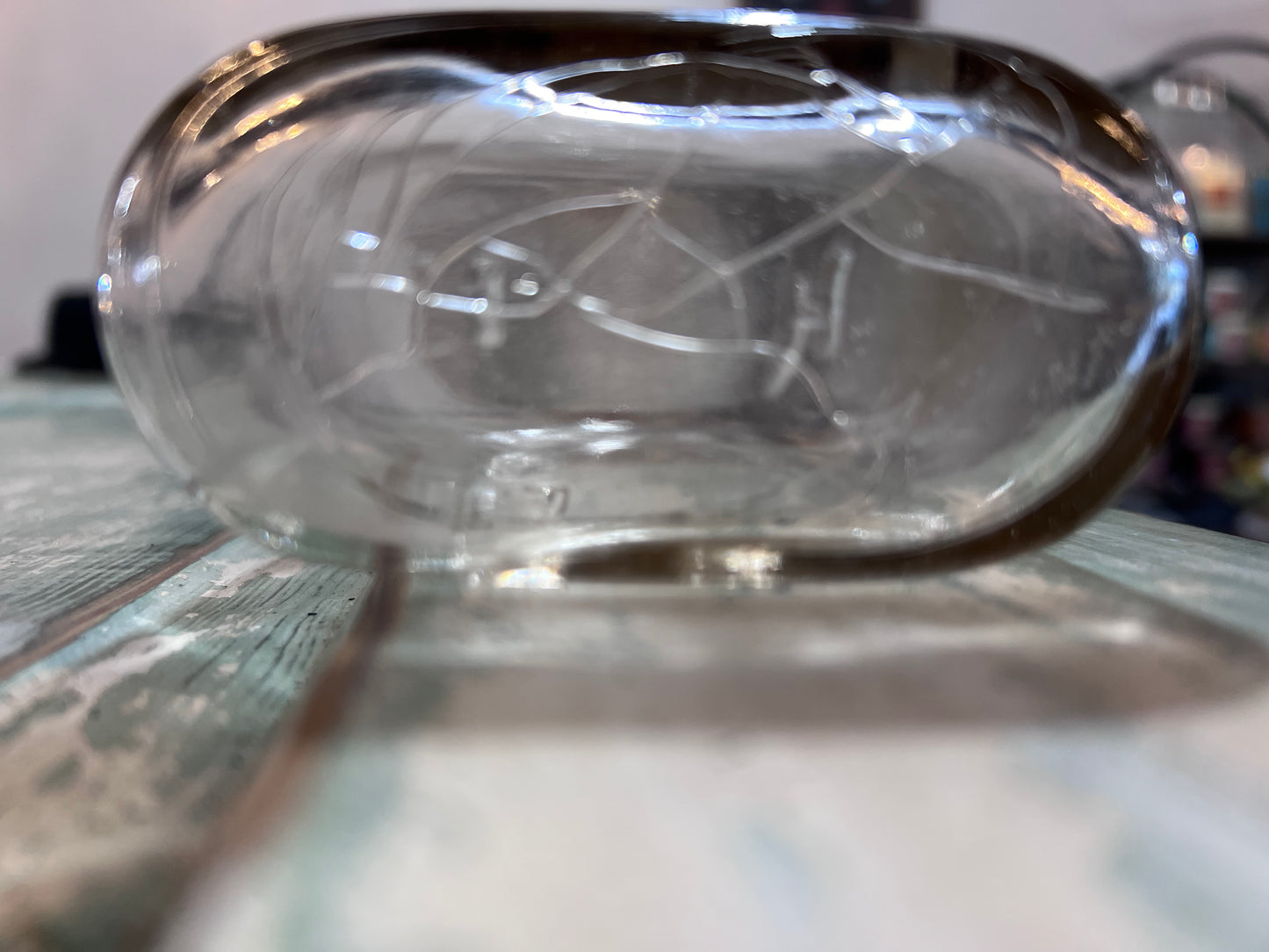 Clear Glass Lydia E Pinkhams Medicine Bottle 14.5oz