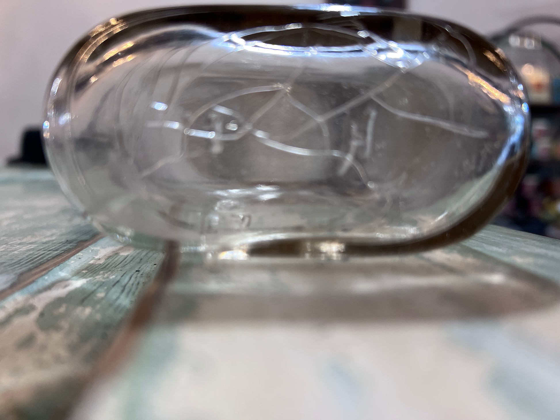 Clear Glass Lydia E Pinkhams Medicine Bottle 14.5oz