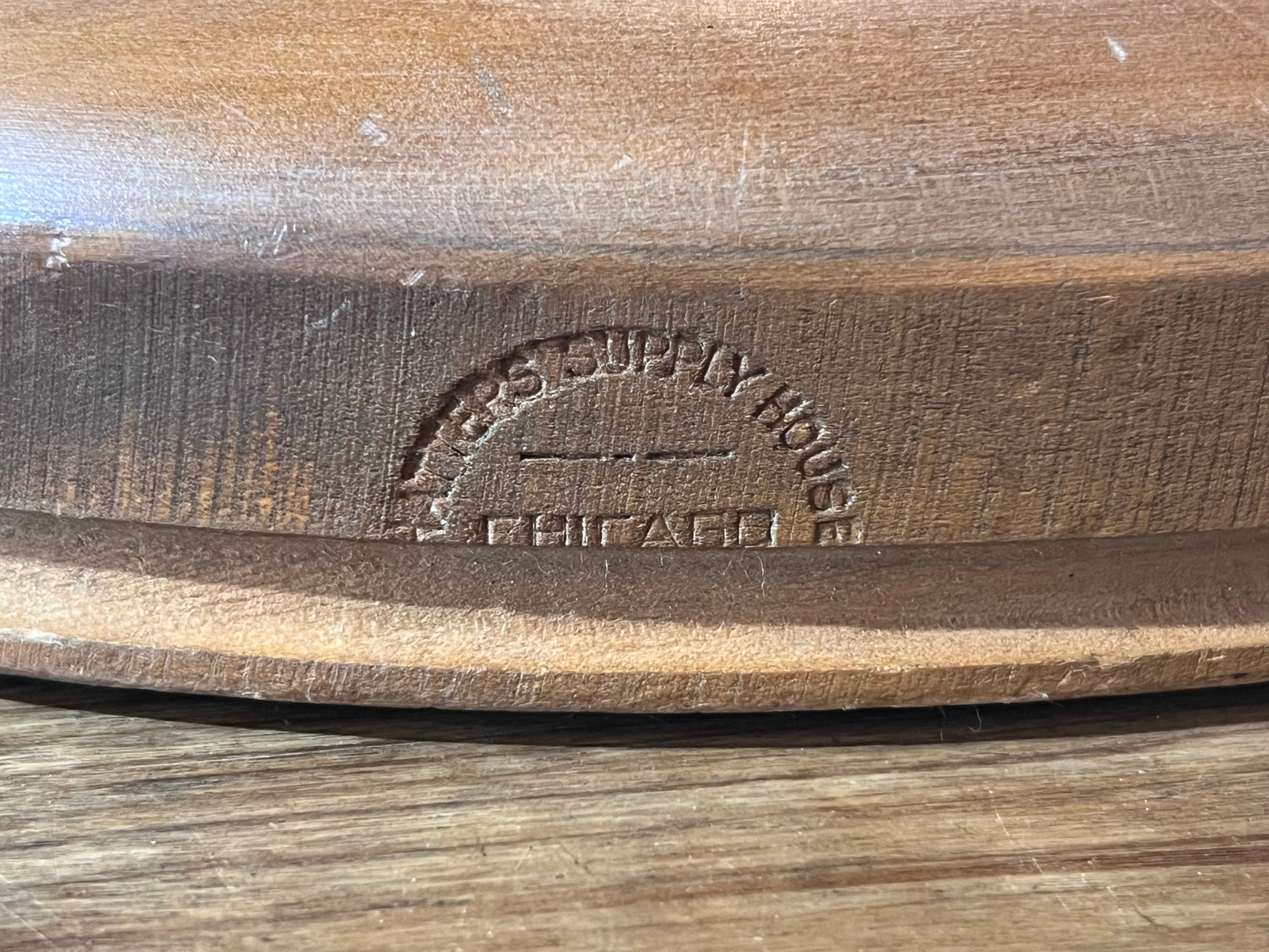 Hatters Supply House of Chicago Brim Hat Block
