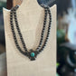 Double-Strand Navajo Pearl Necklace