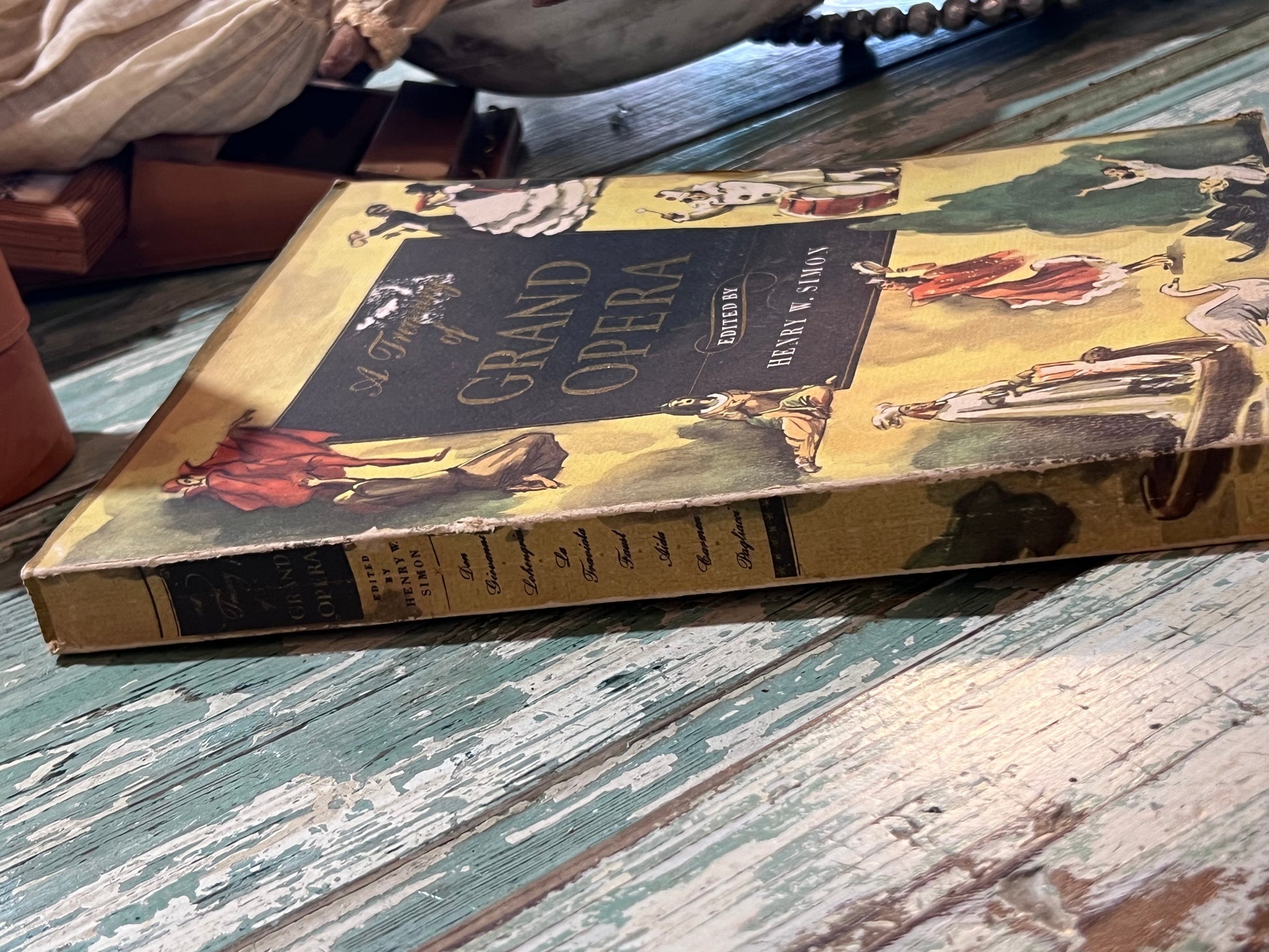 Grand Opera Sheet Music Book