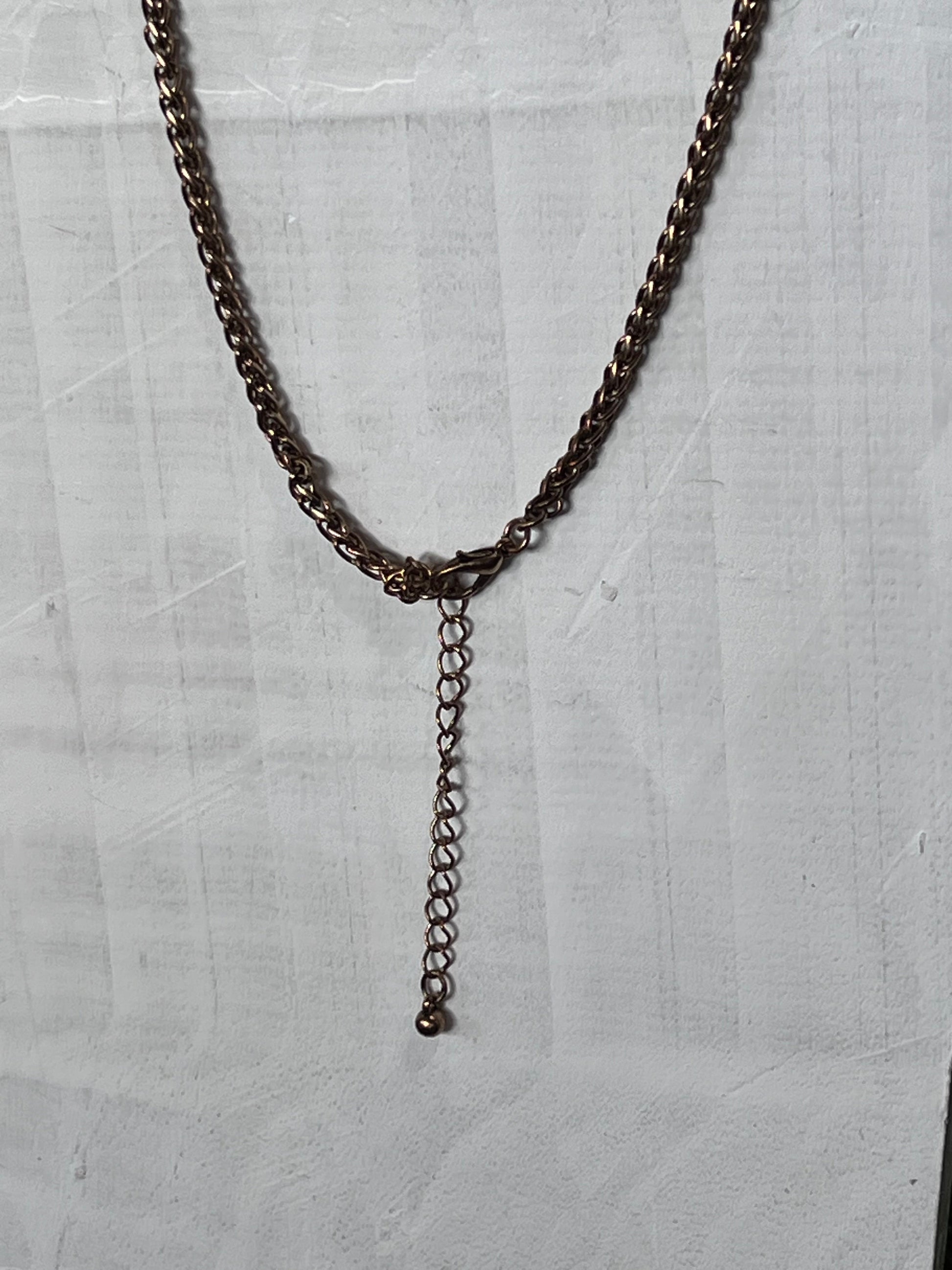 Cactus & Tassel Charm Necklace