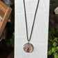 "I AM" Resin Round Necklace