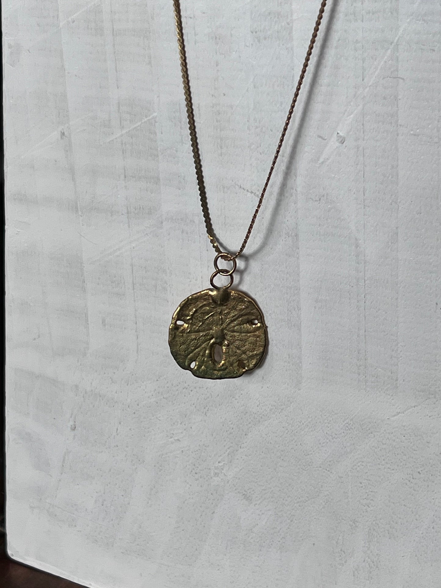 Sand Dollar Pendant Necklace