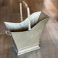 Gold Painted Coal Bucket