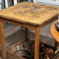 Mustard Colored Square Table