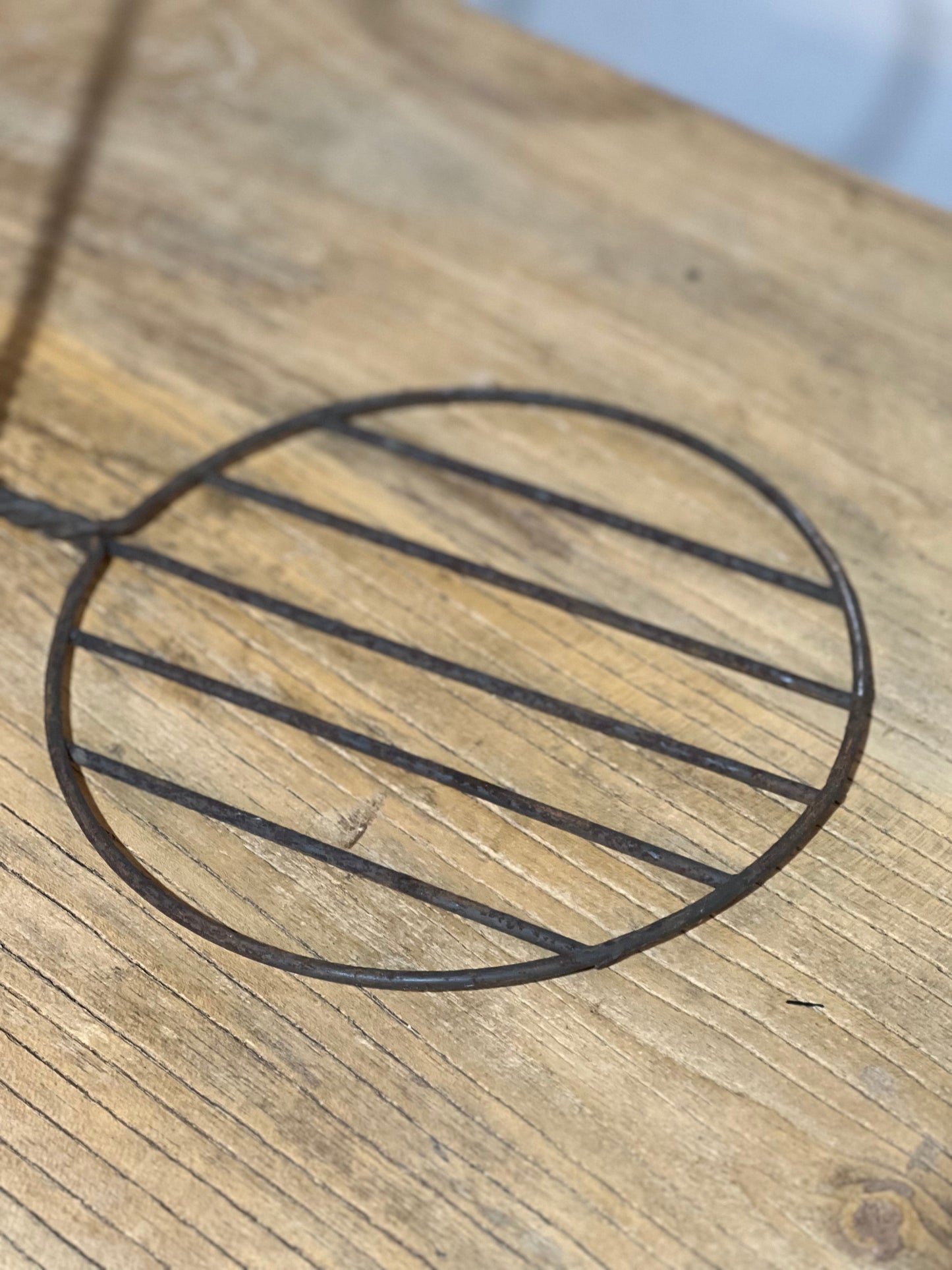 Antique Wrought Iron Stand