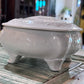 Antique Ironstone Jewelry Dish