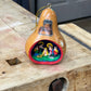 Peruvian Nativity Gourd Ornament