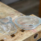 Indiana Glass "Bunny on a Nest" Candy Dish
