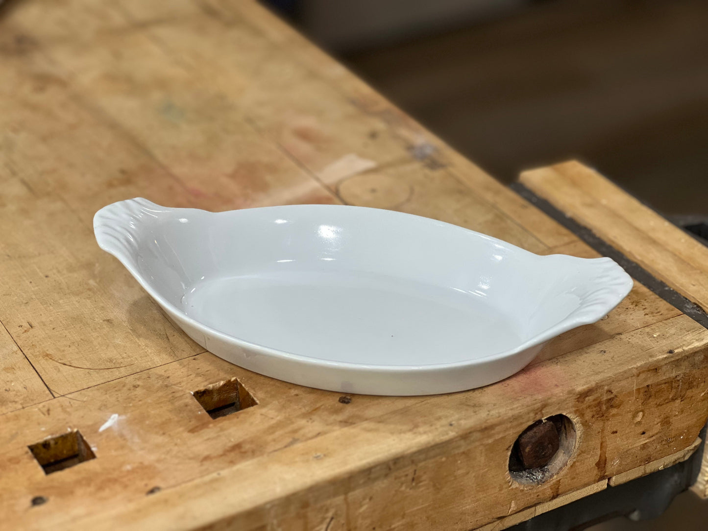 Oval Au Gratin Individual Baking Dish