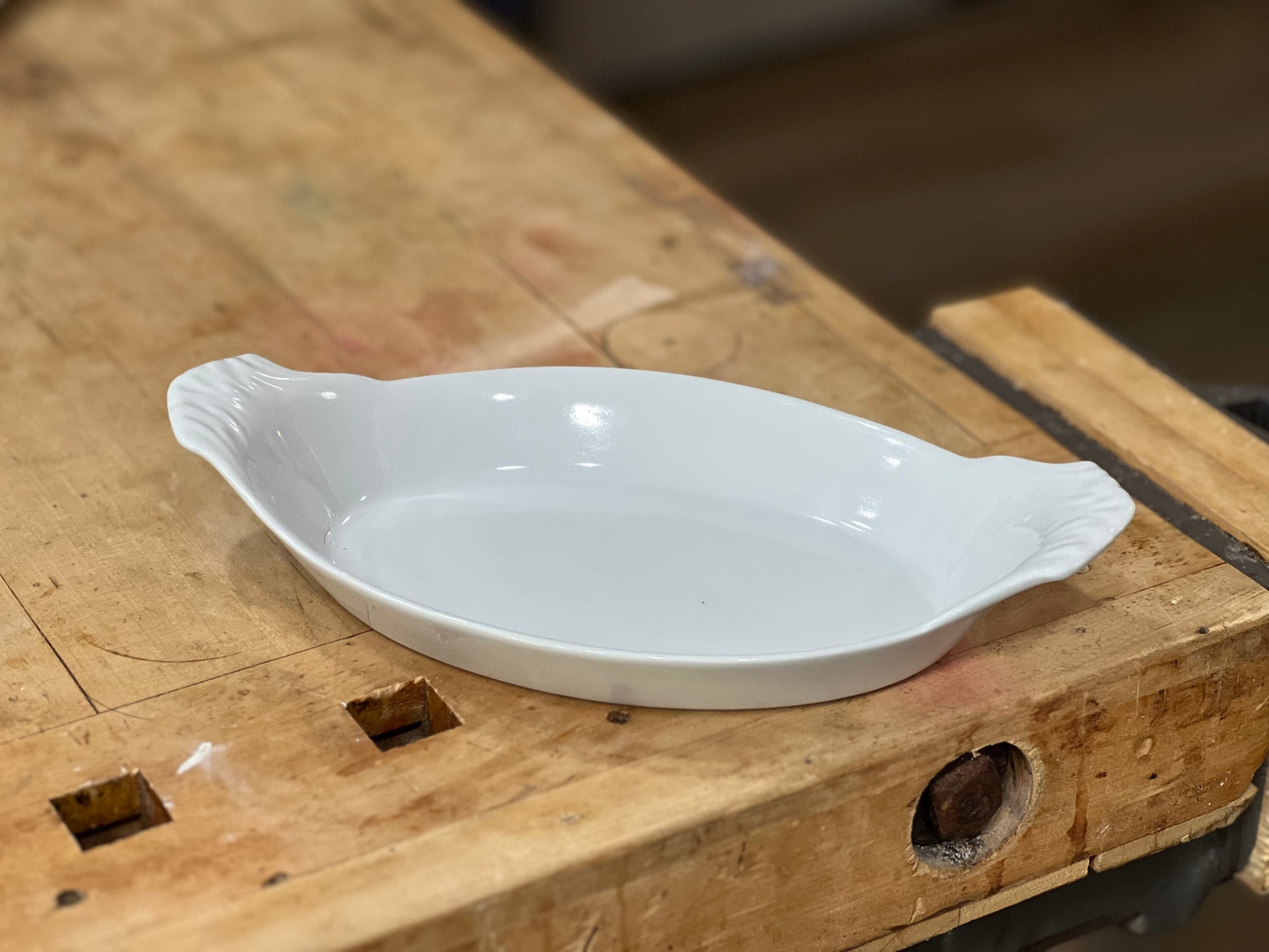 Oval Au Gratin Individual Baking Dish