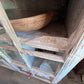 Antique 2 Door Window Chippy Cupboard