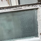 Antique White Etched Long Transom Window
