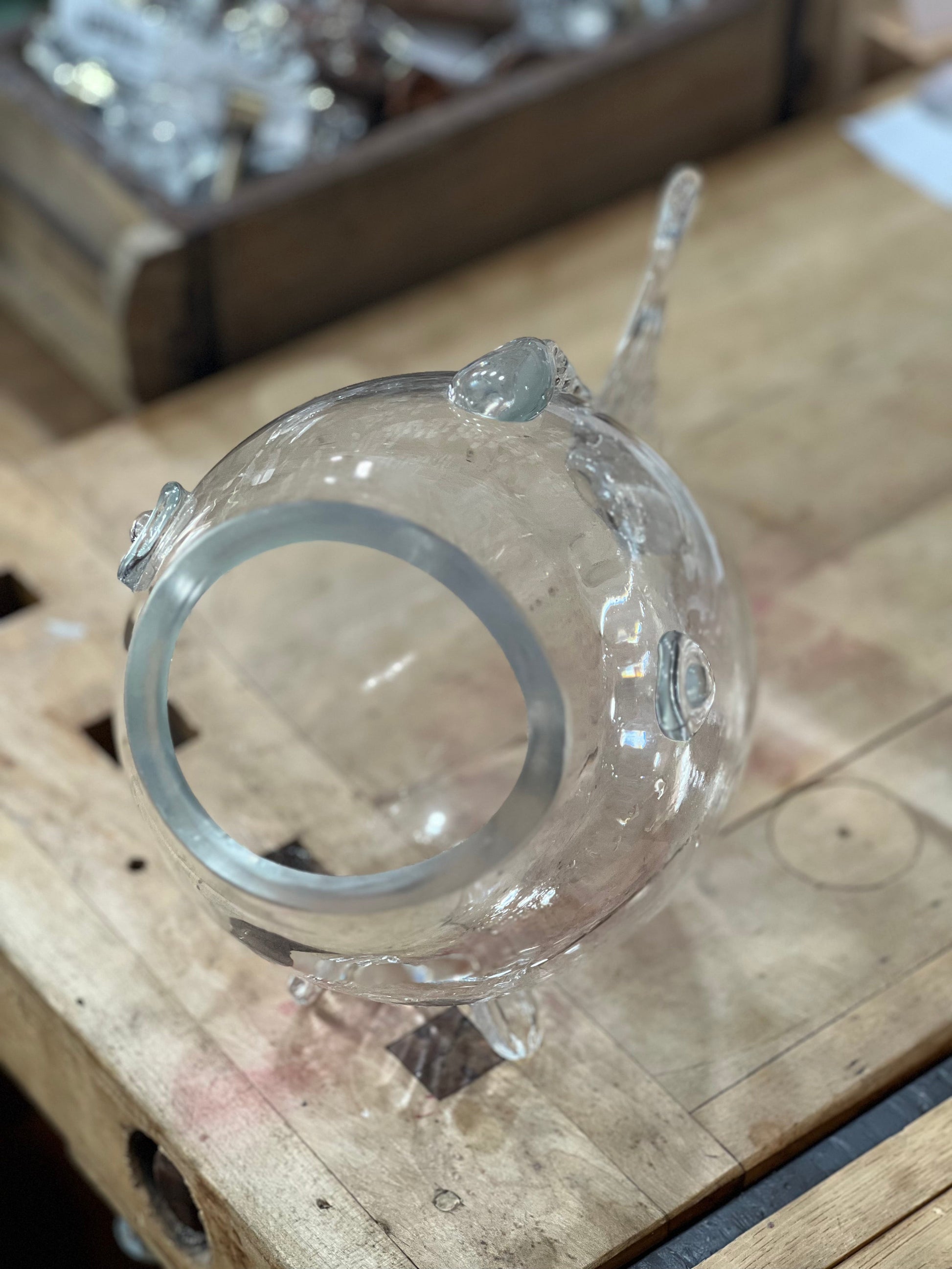 Blenko Glass Fish Bowl or Vase