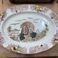 Vintage Oval Turkey Platter