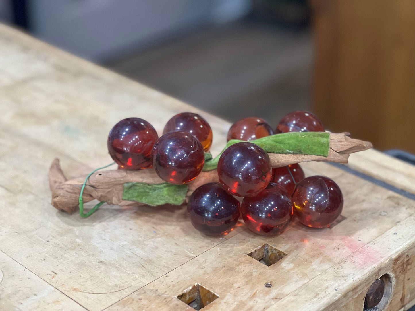 Lucite Grape Cluster
