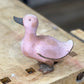 Blush Pink Folk Art Duck