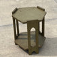 Two-Tiered Sage Green Hexagonal Table