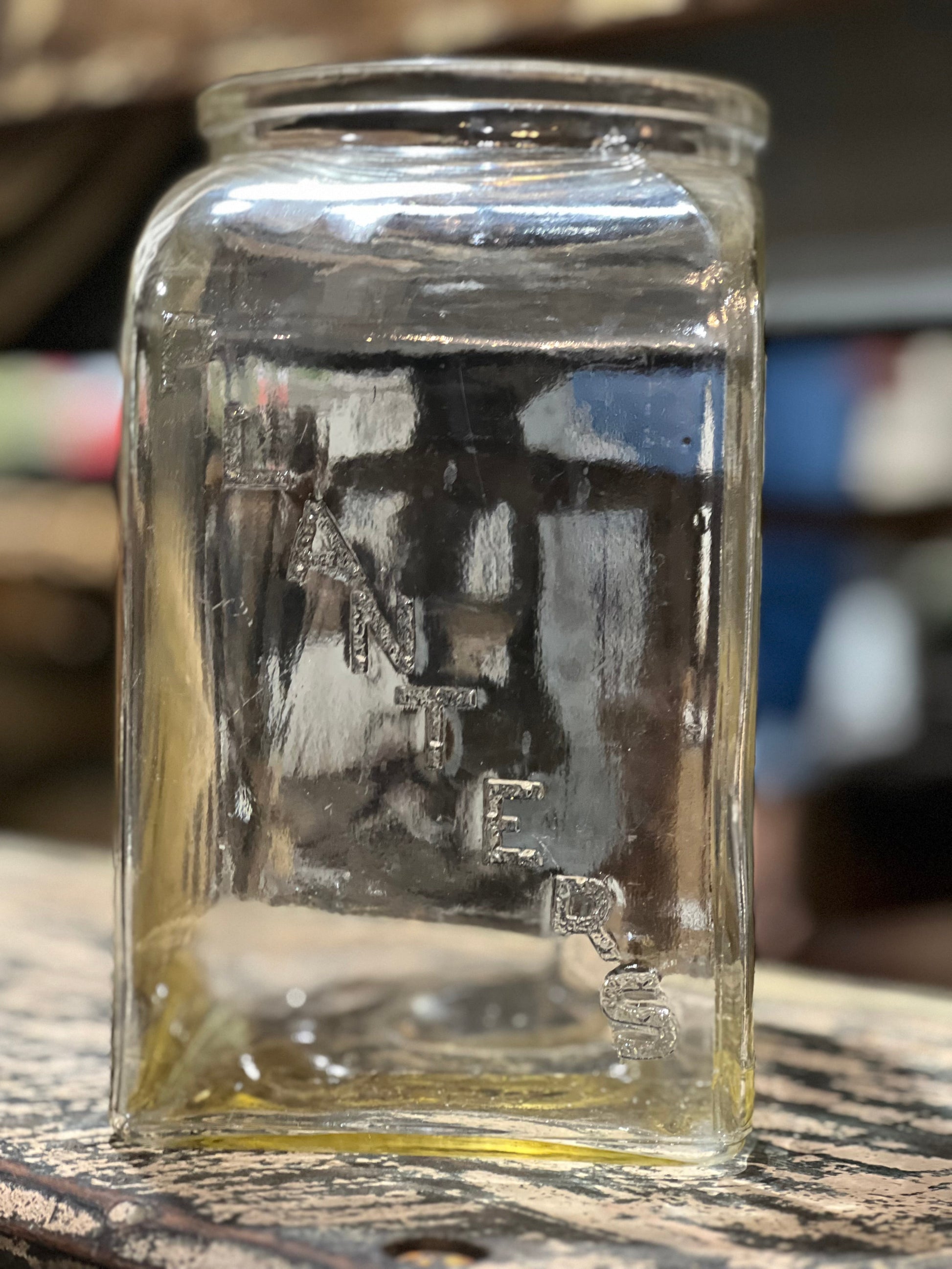 Planters Peanuts Glass Jar