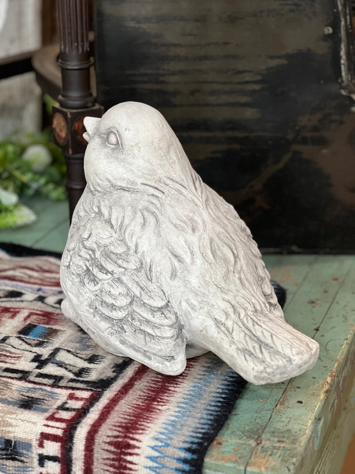 9" Plump Garden Bird