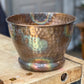 Hammered Copper Planter