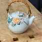 1950s Japanese Teapot with Bamboo Handle