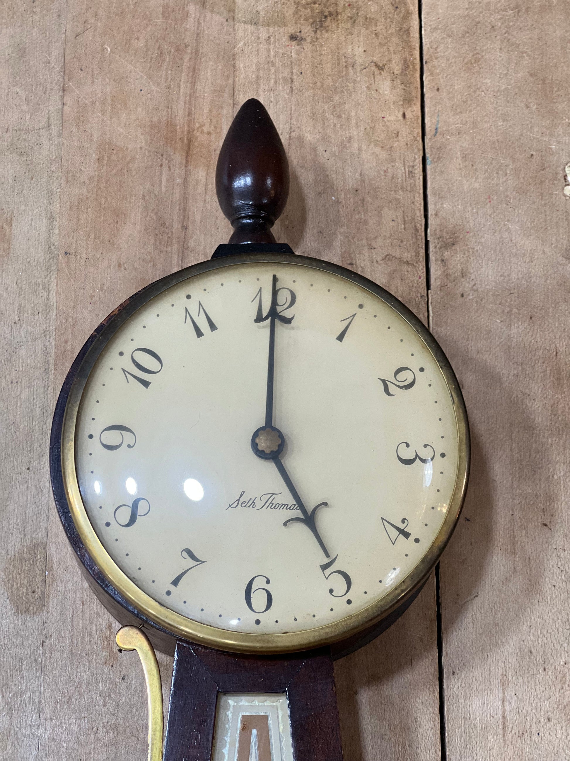 Vintage Seth Thomas Banjo Clock