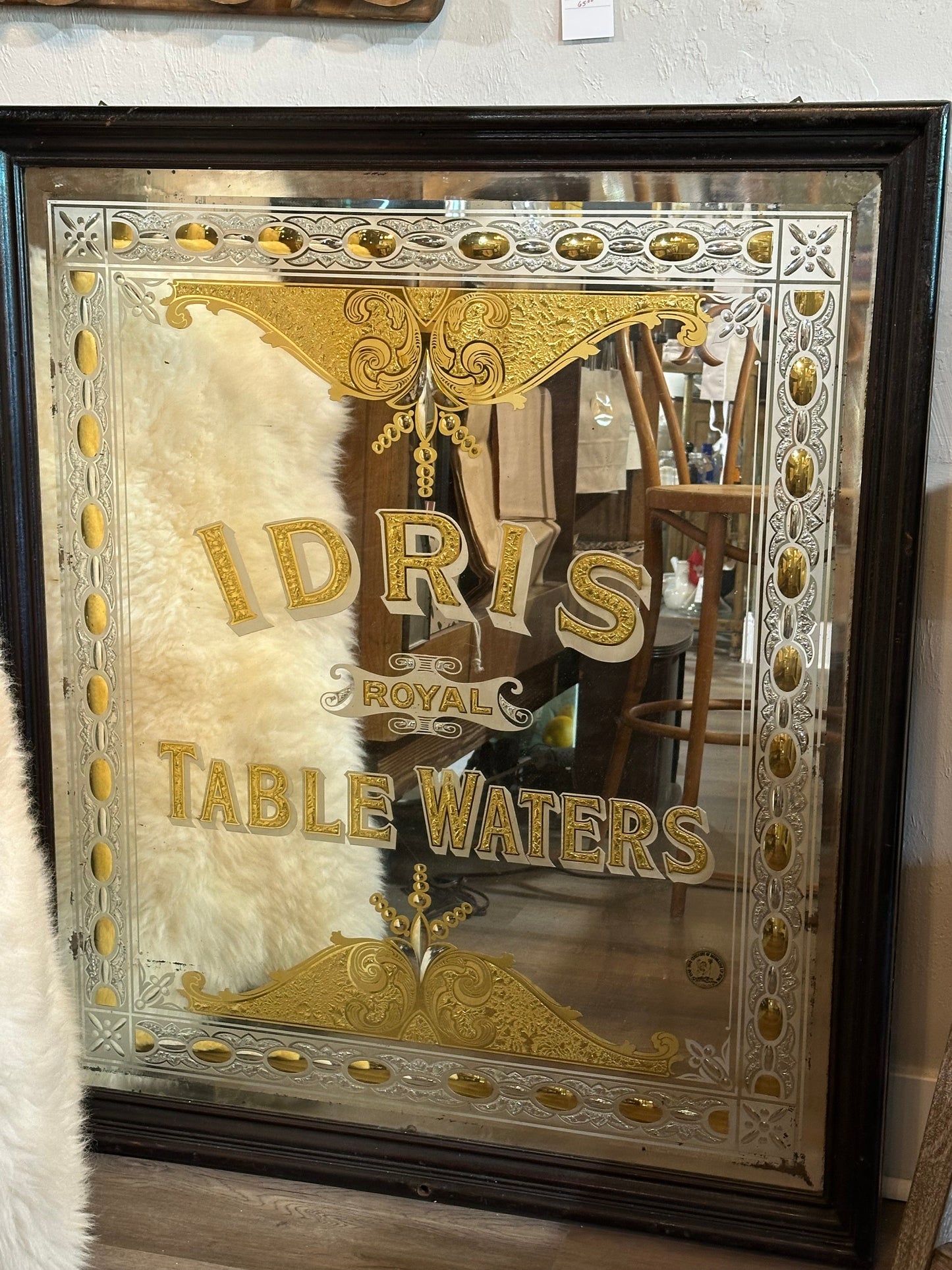 Royal Idris Table Waters Bar Mirror