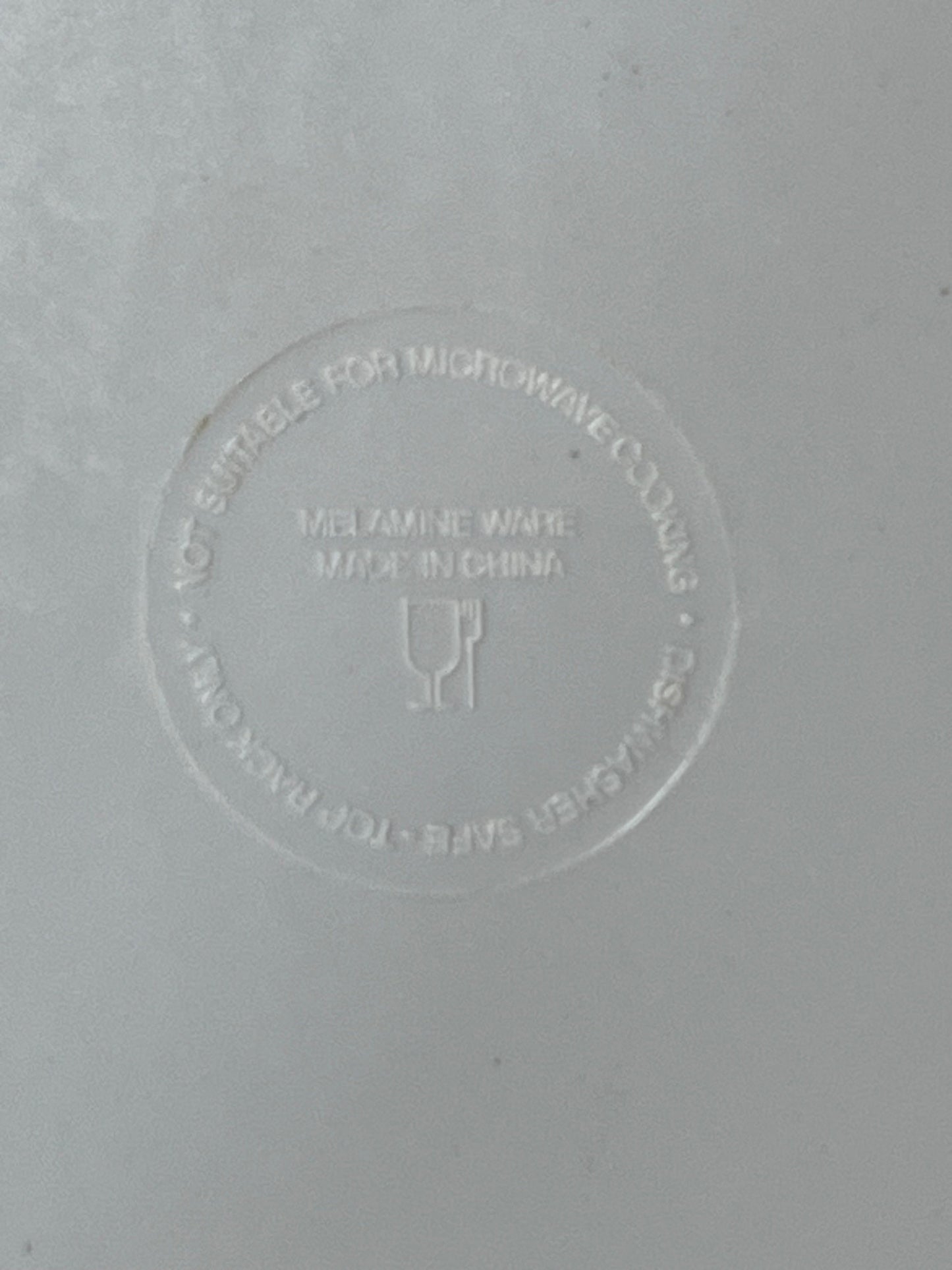Melamine Palm Tree Tray