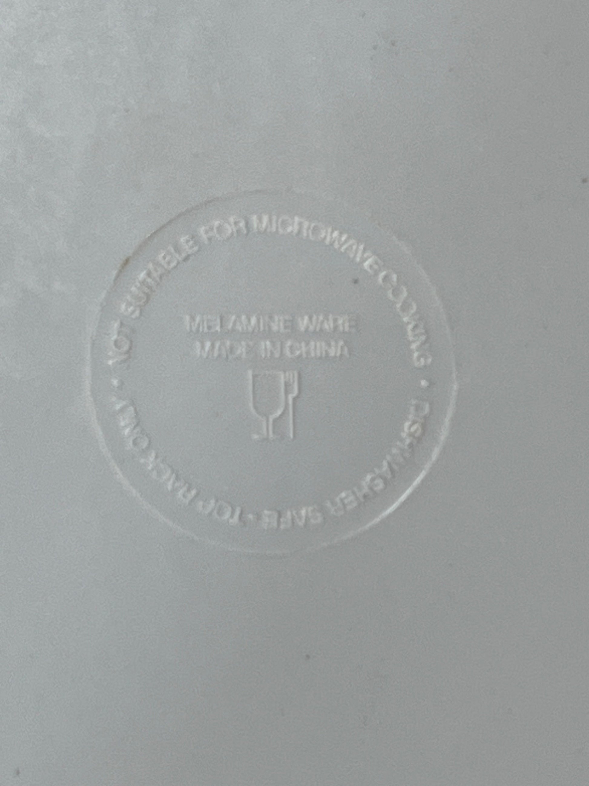 Melamine Palm Tree Tray