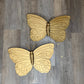 Pair of Gold Butterflies