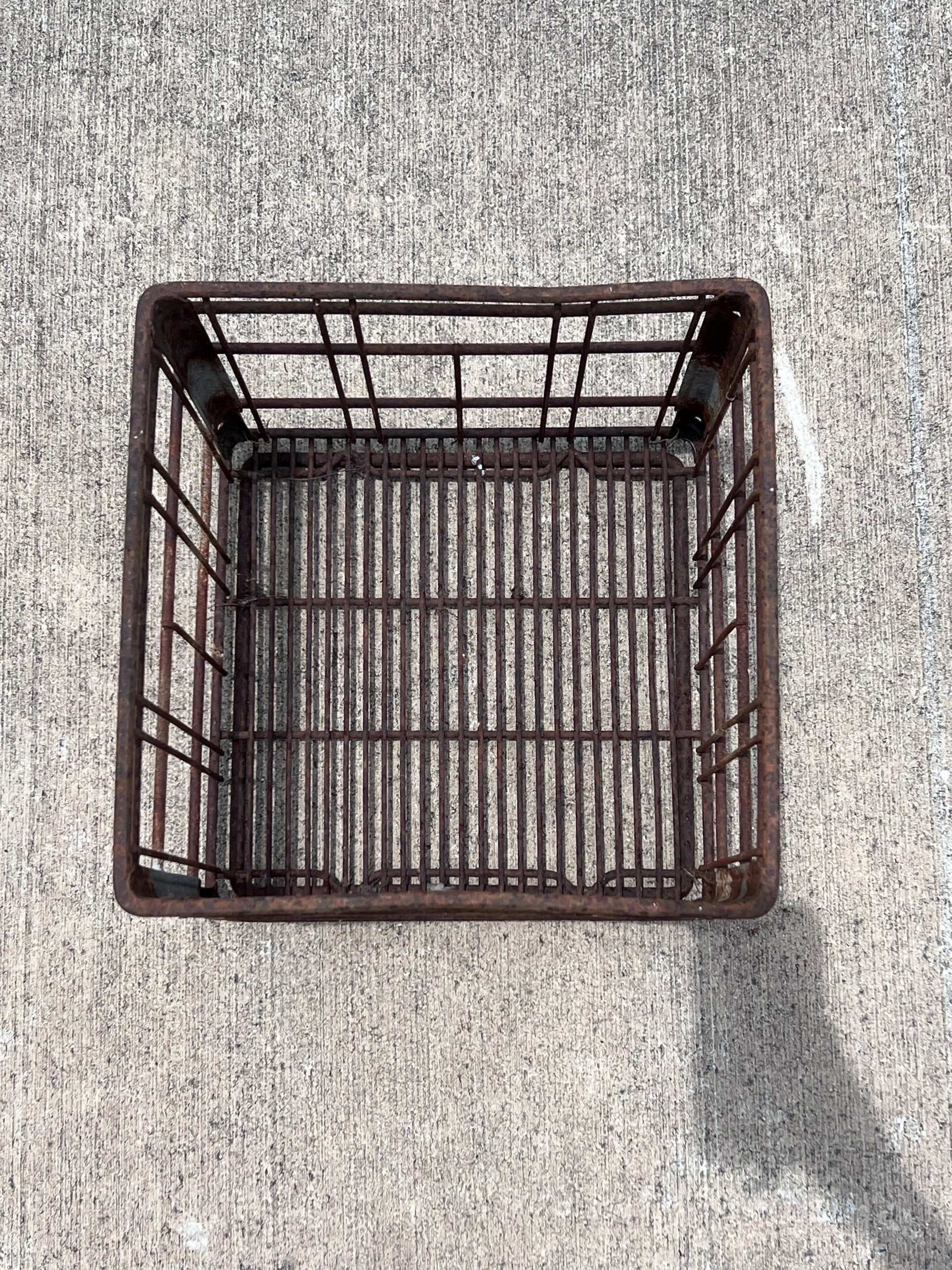 Sealtest Heavy Galvanized Milk Crate