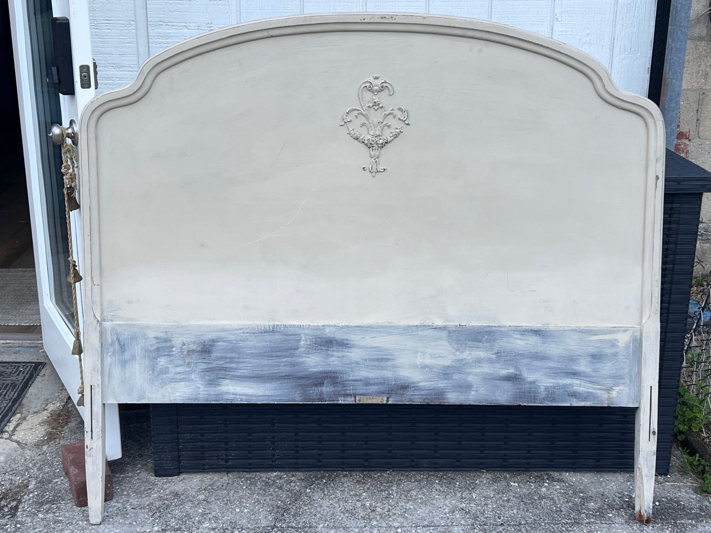 Full Headboard in Country Grey