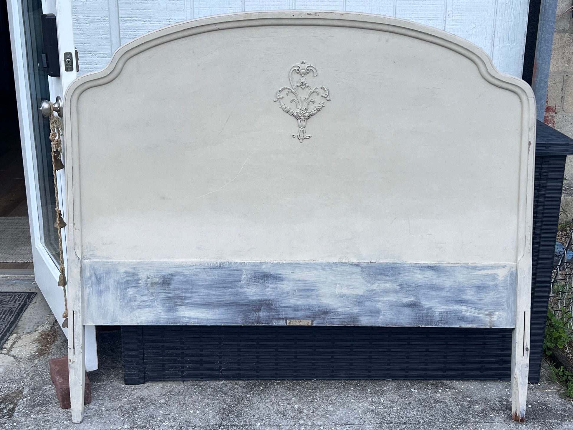 Full Headboard in Country Grey