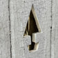 Chippy White Outhouse Door