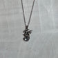 Gothic Winged Dragon Necklace