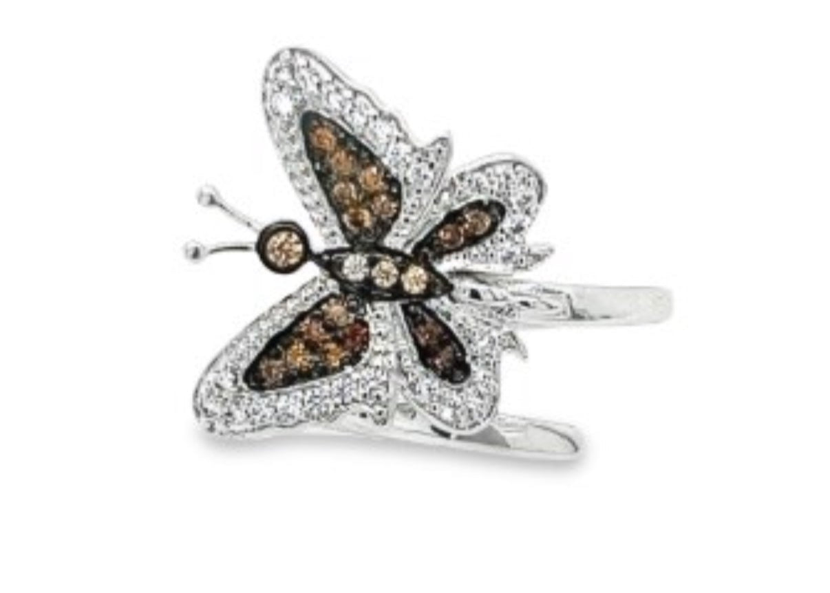 Tarnish Free Rings Sz 7 Butterfly