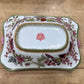 Hand-Painted Elk Serving Dish