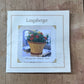 Longaberger 2002 May Series Geranium Basket with a Fabric & Plastic Liner