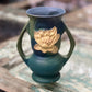 Roseville Water Lily Vase