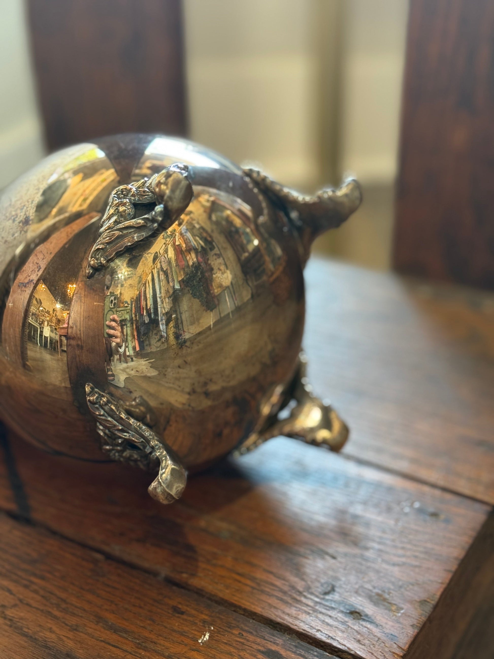 9" Silver Plated Water Pitcher