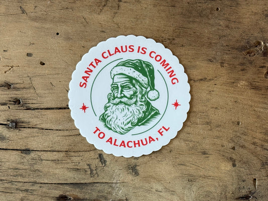 Santa Claus Souvenir Sticker