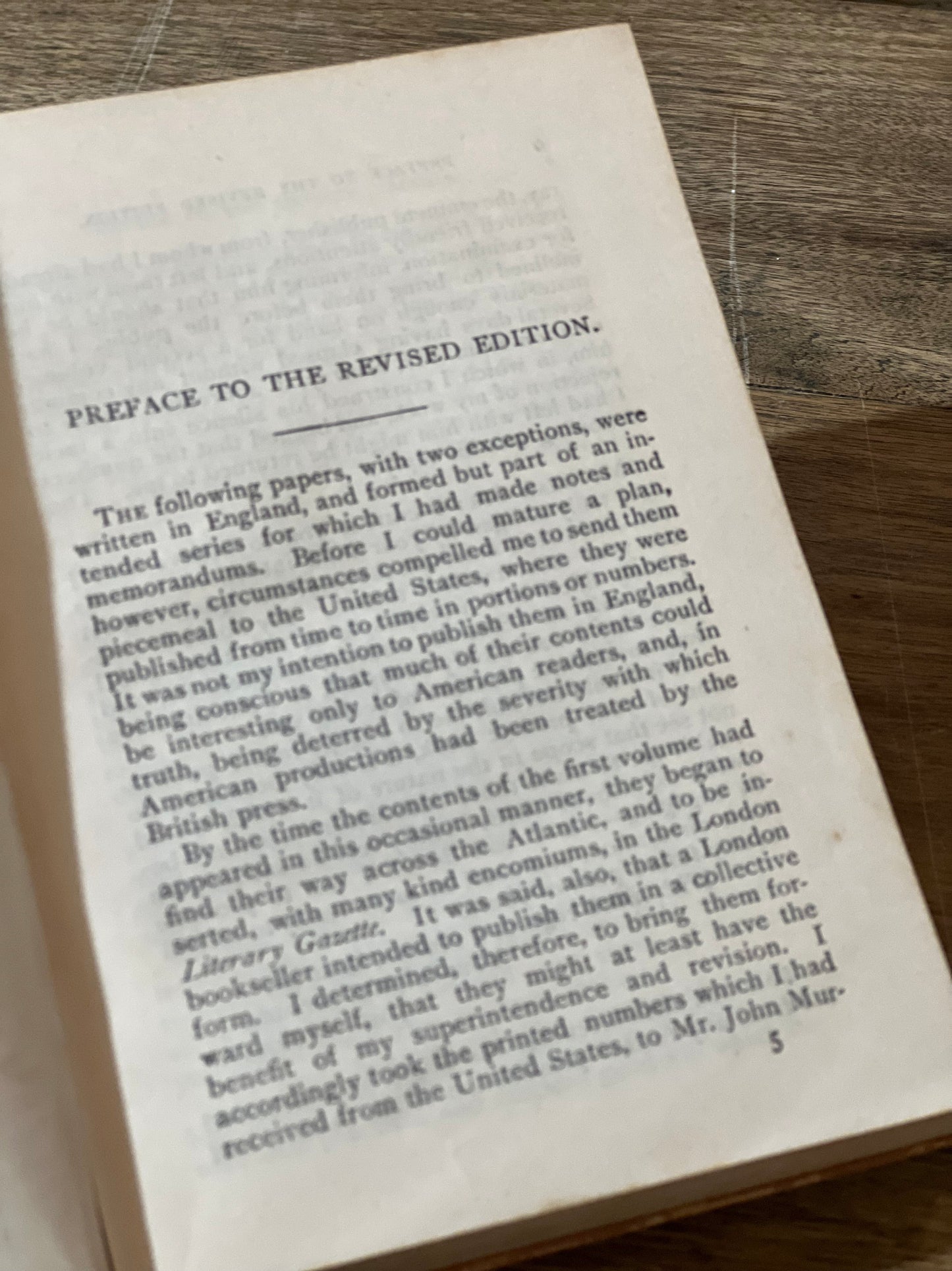 "The Sketch Book" by Washington Irving