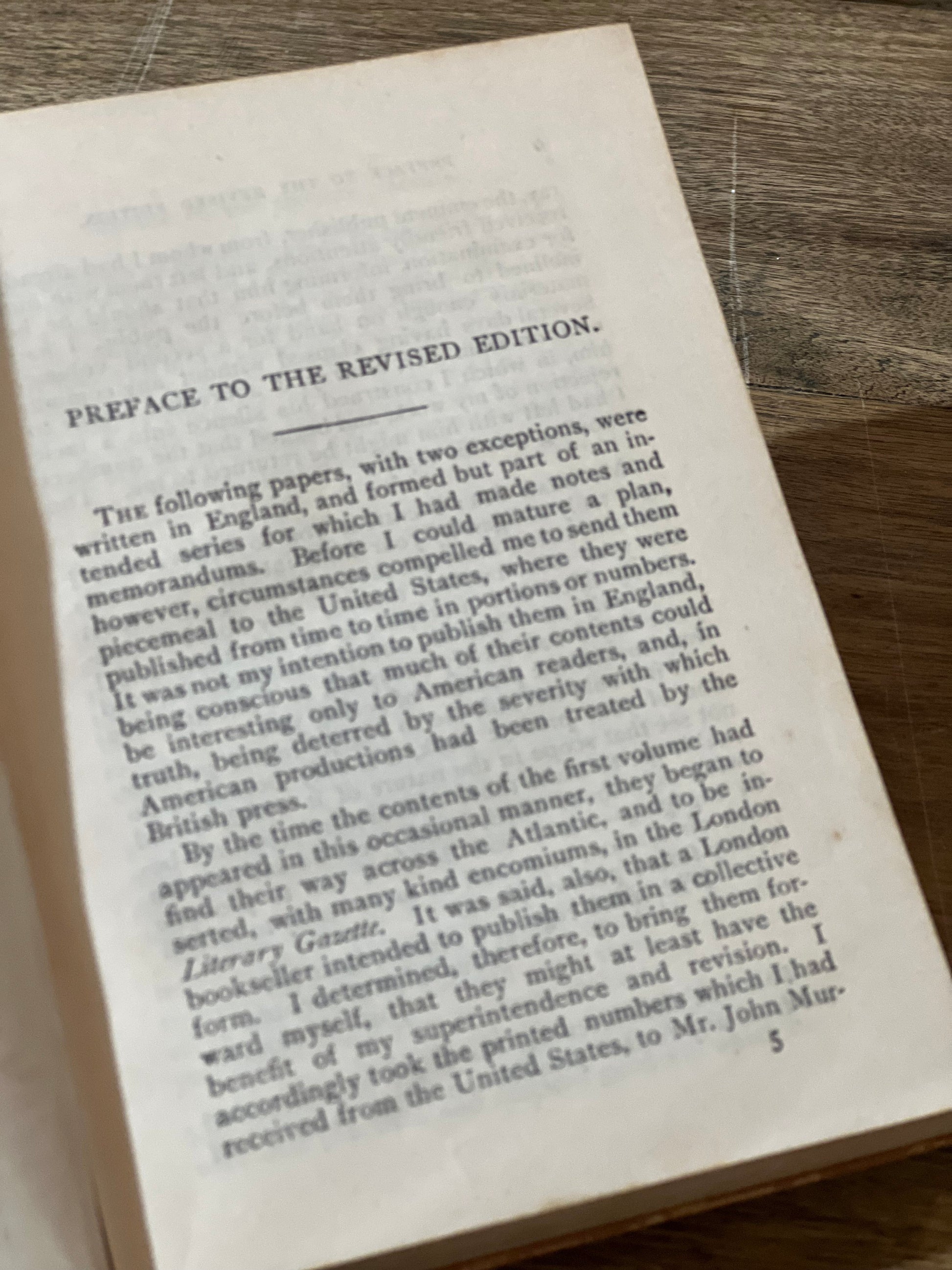 "The Sketch Book" by Washington Irving