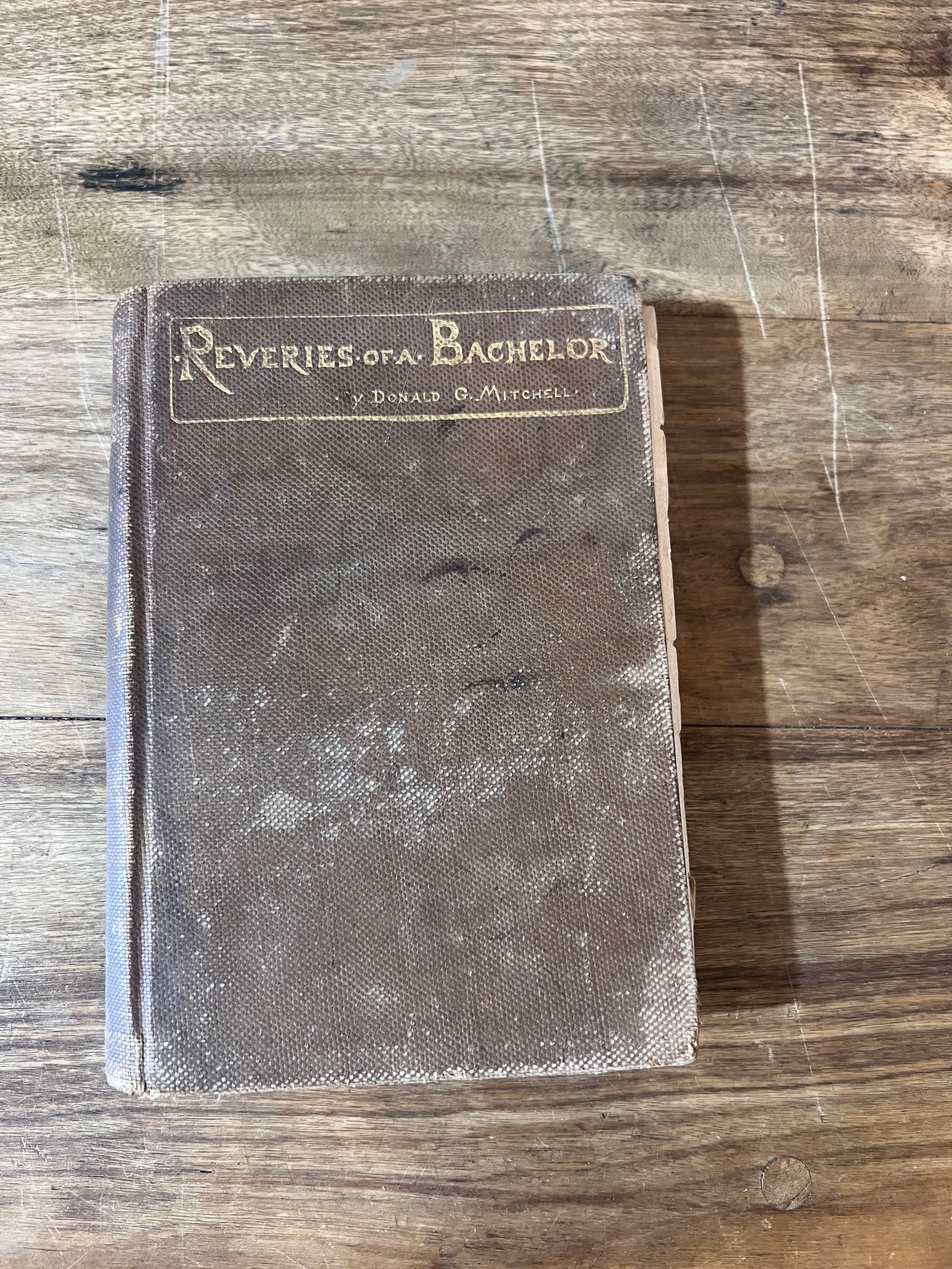 Reveries of a Bachelor by Donald Mitchell
