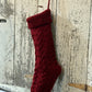 18" Cable Knit Christmas Stocking